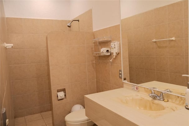 Two Double Bed Bathroom