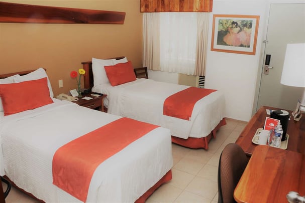 2 single beds non smoking