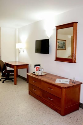 Amenities in the room