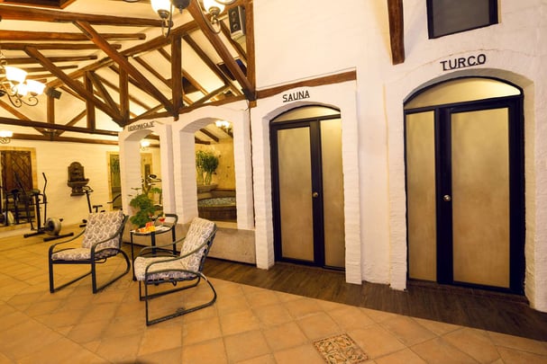 Sauna and Turkish Bath Area