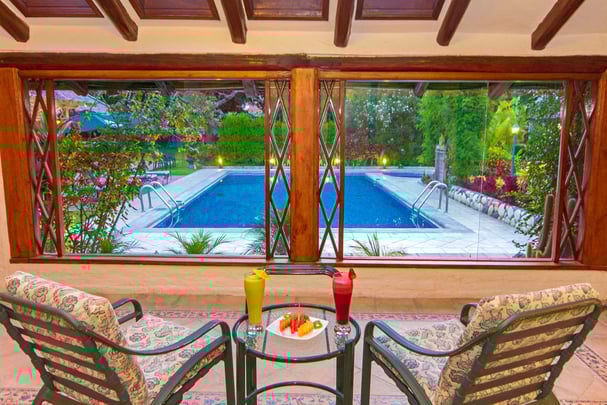 Sauna and Turkish Bath Area