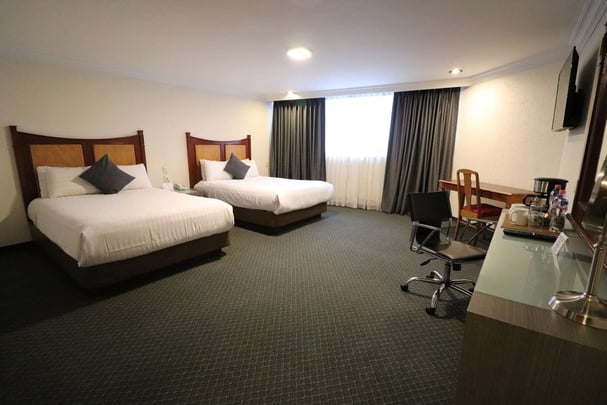 GUEST ROOM TWO DOUBLE BED