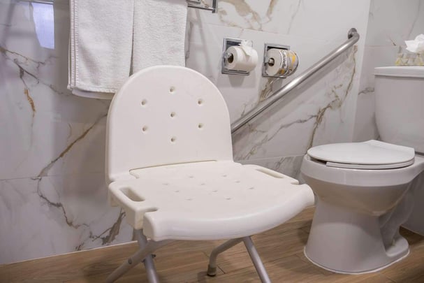 One King Size Bed Bathroom