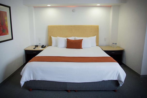 Suite with a king bed