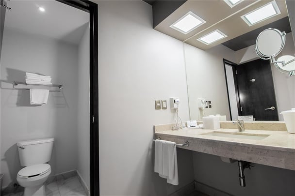 Two Queen Bed Bathroom