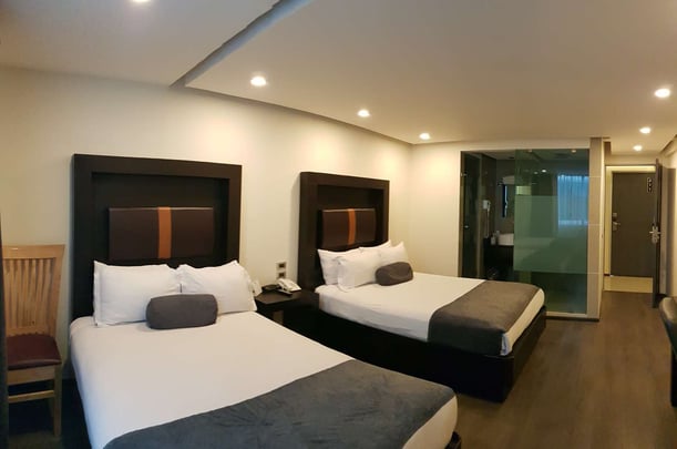 Guest Room with Two Double Beds