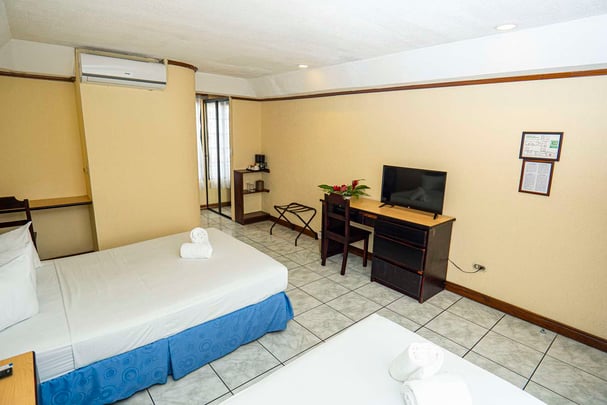 Superior One Double Bed and One Single Bed