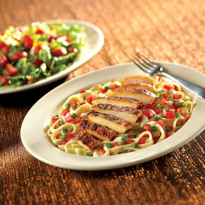 Blackened Chicken Alfredo