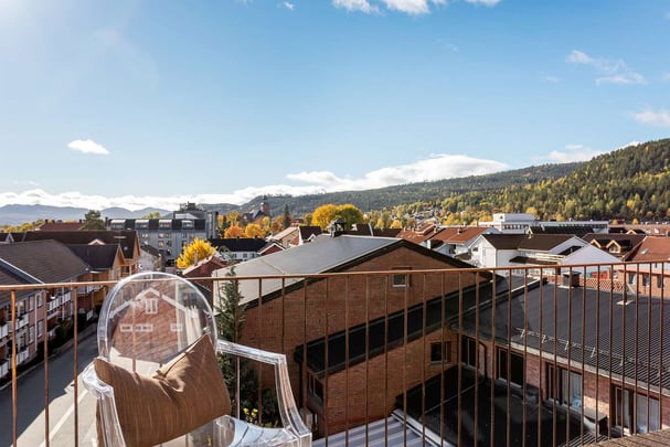 Gyldenlove view from balcony