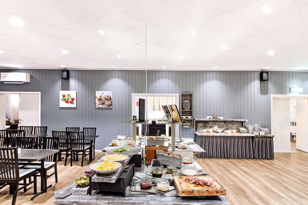 Tingvold park breakfast area