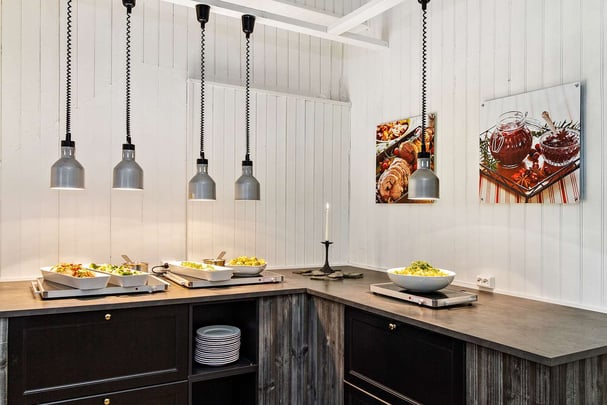 Tingvold park breakfast area