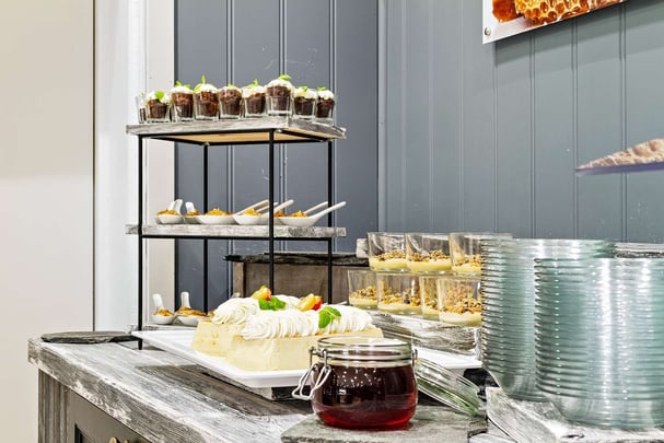 Tingvold park breakfast area