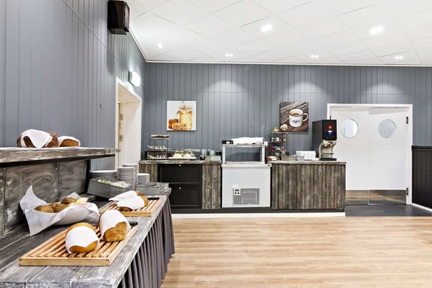 Tingvold park breakfast area