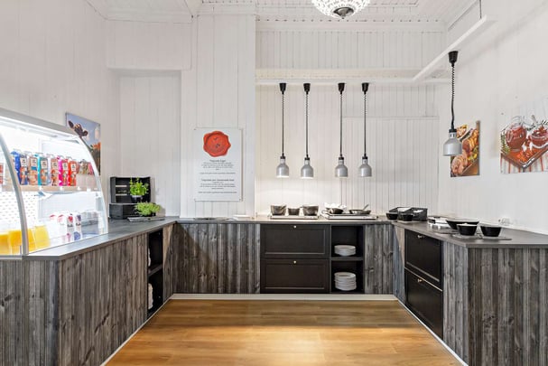 Tingvold Park breakfast buffet