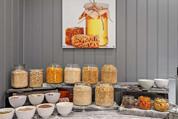 Tingvold Park Breakfast buffet