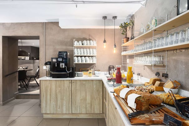 Saga breakfast buffet