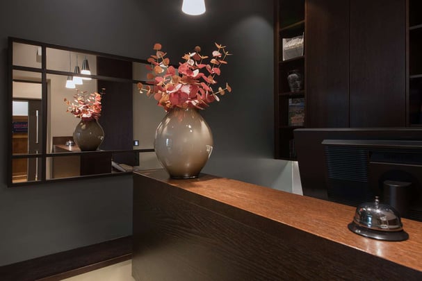 Bergen Harbour reception area