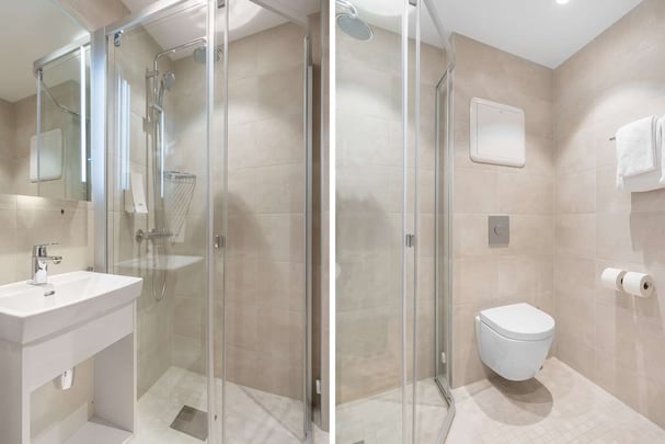 Bergen Harbour Standard double bathroom