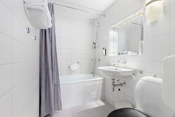 Superior and standard bathroom