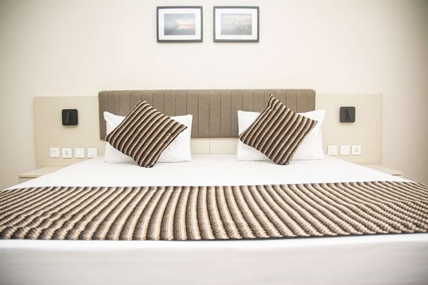 Double residence bedroom