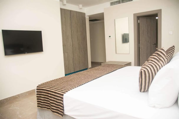 Double residence first bedroom