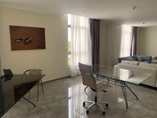 Presidential suite living room