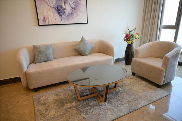 Deluxe Double Room Siting Area