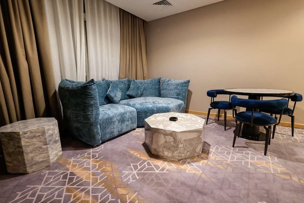 Seating Area in the Suite