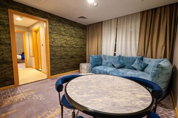 Seating Area in the Suite