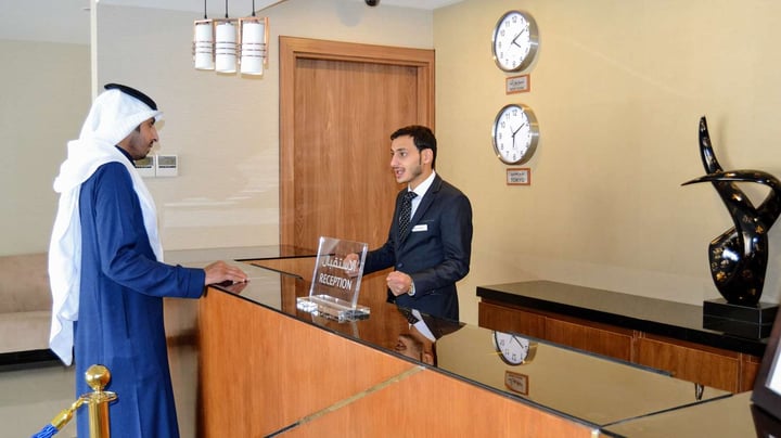 Lobby and Front Desk