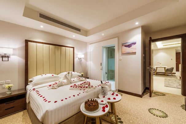 Executive Suite Bedroom Honeymoon View