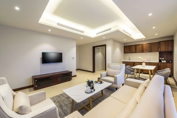 Presidential Suite Living and Dining Room