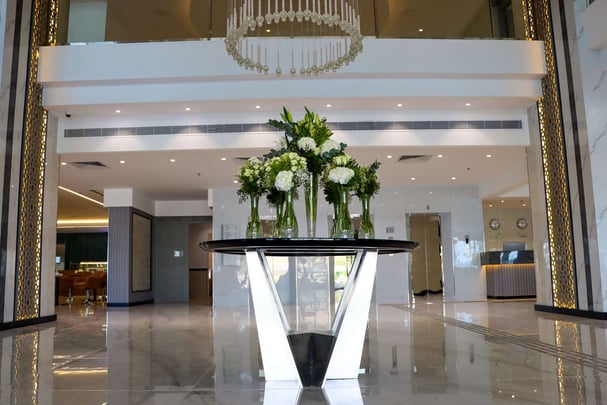 Reception lobby