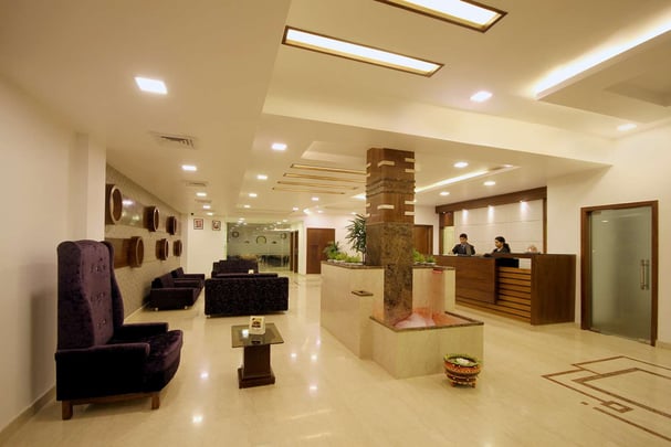Lobby and Reception Desk