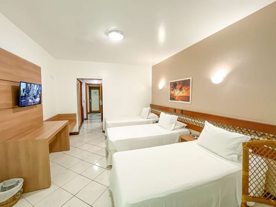 Deluxe Room with 4 SGL Beds