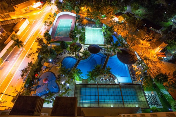 Aerial View at night