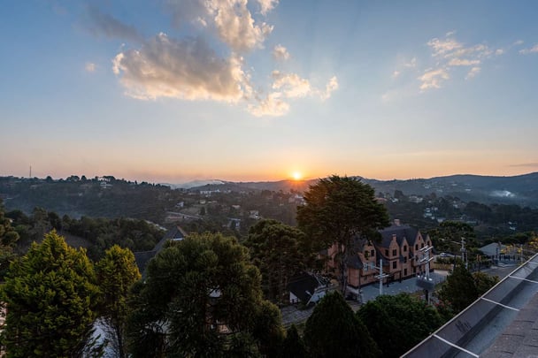 Sunset from Solarium