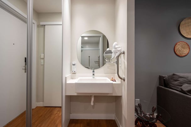 Bathroom at Standard Guest Room with Reduced Mobility Access