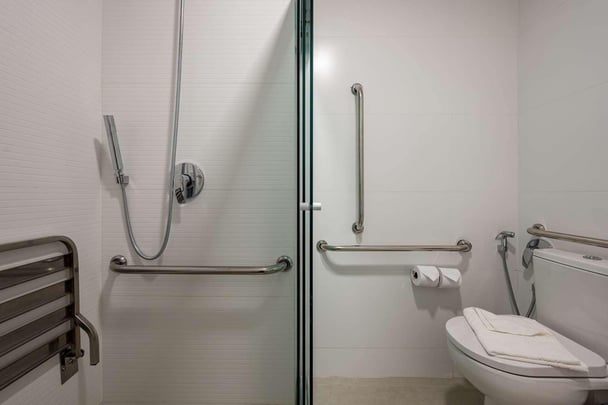 Bathroom at Standard Guest Room with Reduced Mobility Access