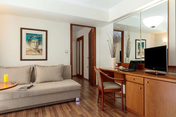 Living Area in the Junior Suite