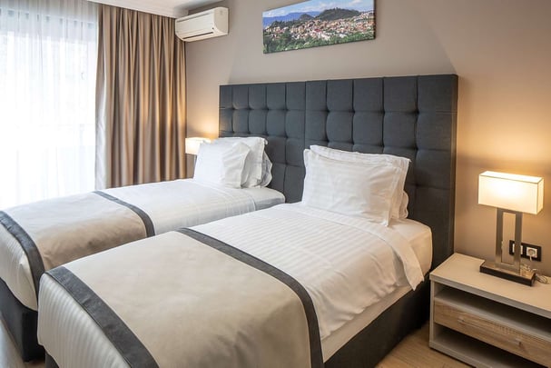 Deluxe apartment with balcony