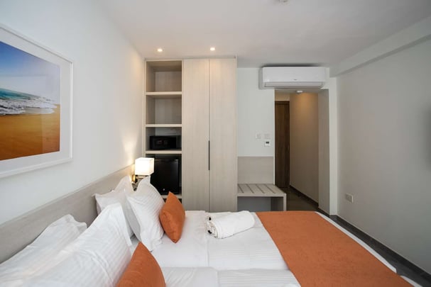 Guest Room with 2 Single Beds & Sofabed