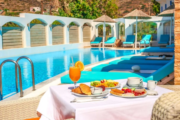 Chryssi Akti Pool View