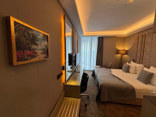 Family Room 1 king bed and 1 single bed