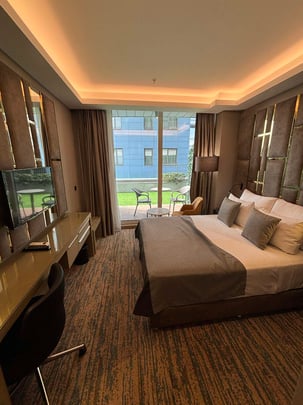 Standard double room with garden view