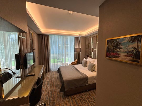 Standard double room with garden view