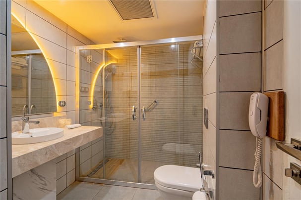 Double and a single room