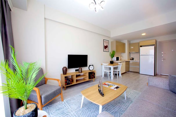 Superior apartment with a king bed