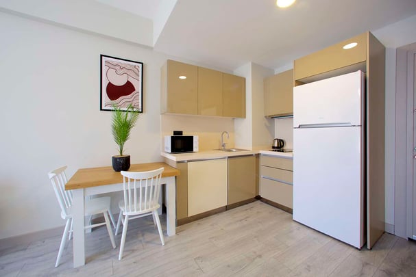 Superior apartment with a king bed