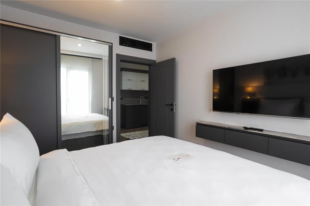1 King Bed Room of 2 Bedroom Suite